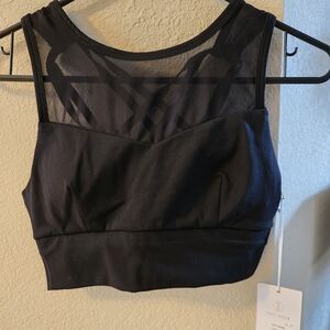 Tavi Noir Black Strappy Bra NWT Size XS
